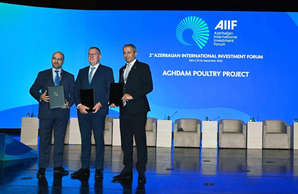 AGROFERT podepsal Memorandum o porozumění ohledně drůbežářského projektu v Azerbajdžánu